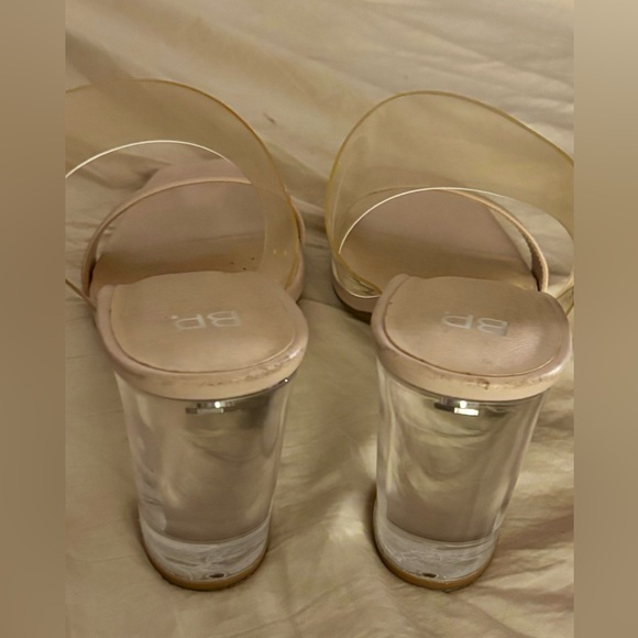 BP. Heel Sandals Size 11, Tan - Picture 5 of 6